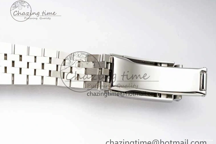 0103 EasyCare DateJust 36 DIWF 1:1 Best Edition 904L Steel Blue Stick Dial on Jubilee Bracelet SA 2317